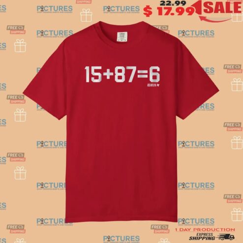 Patrick Mahomes II and Travis Kelce 15 + 87 = 6 T Shirt