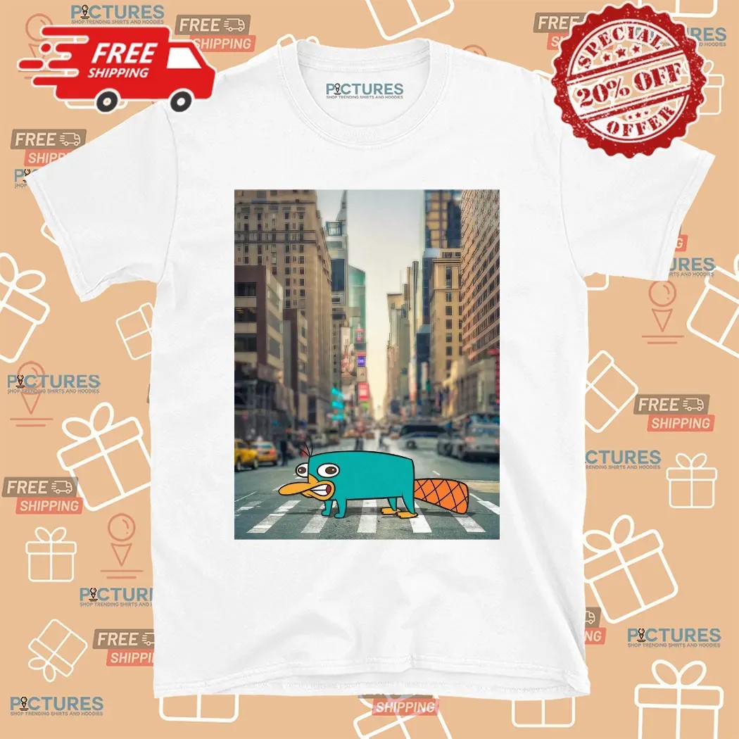 Perry the Platypus Phineas and Ferb Street T Shirt