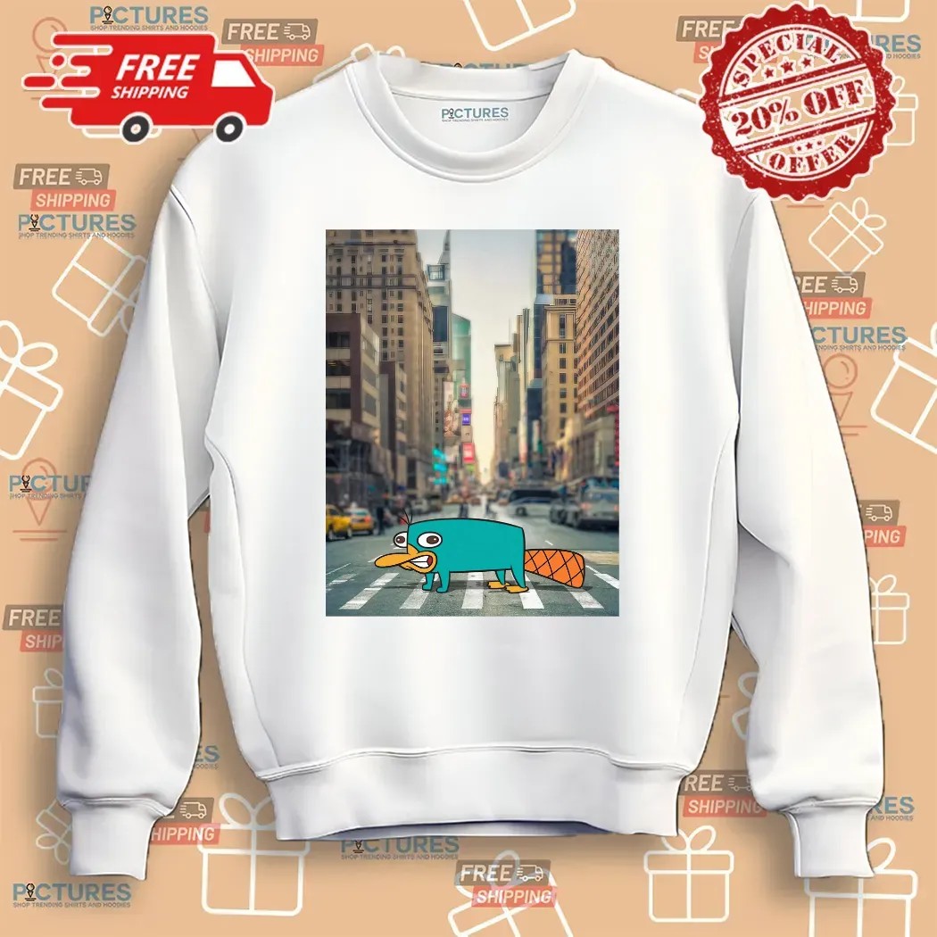 Perry the Platypus Phineas and Ferb Street T Shirt