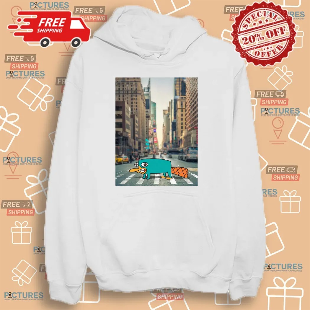Perry the Platypus Phineas and Ferb Street T Shirt