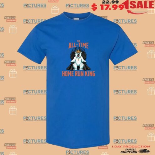 Polar Bear The All Time Home Run King Throne T Shirt