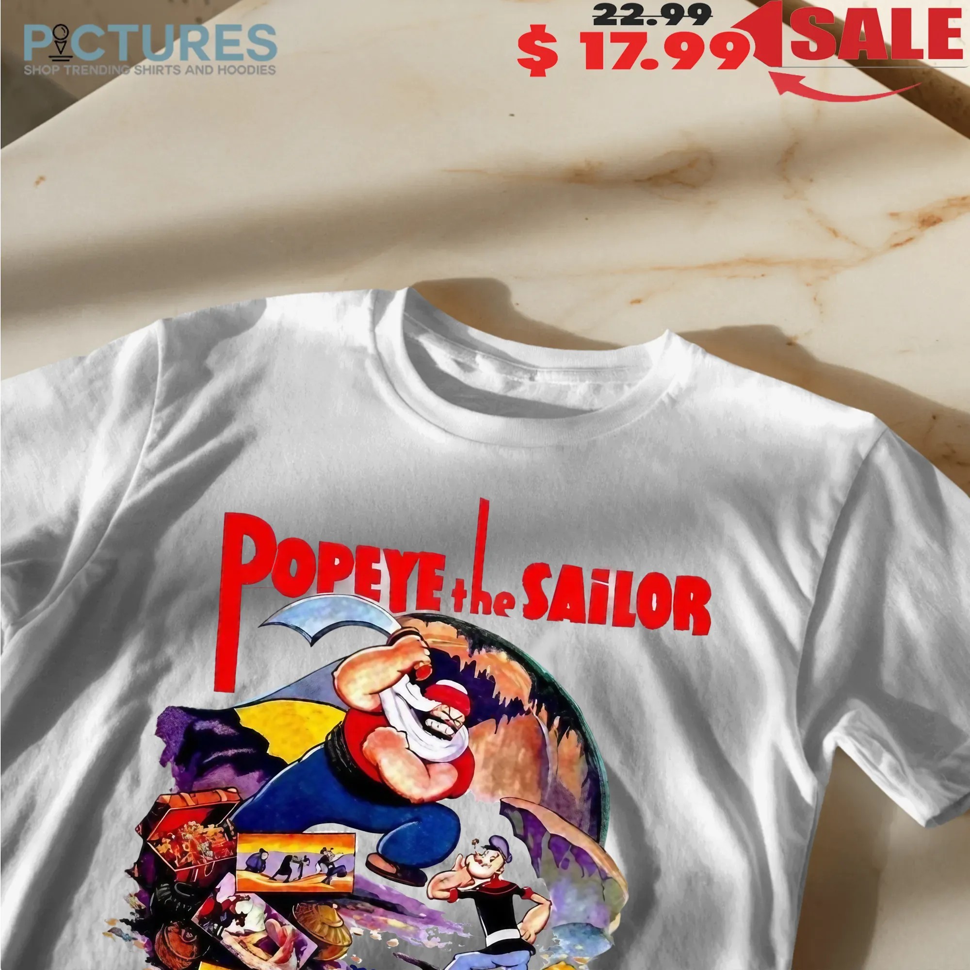 Popeye The Sailor Meets Ali Baba’s Forty Thieves T Shirt