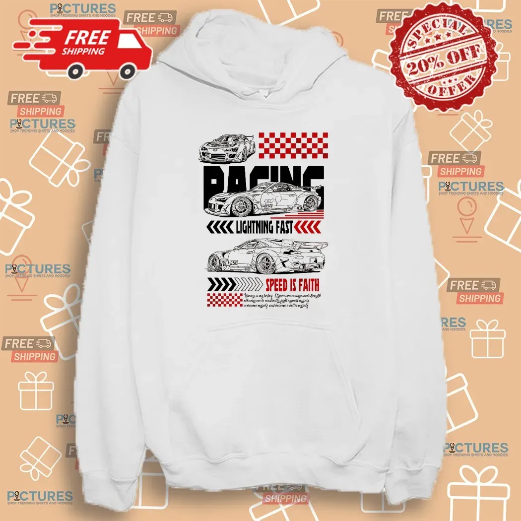 Racing Lightning Fast Speed Is Faith Racing Is My Belief T Shirt Racing Lightning Fast Speed Is Faith Racing Is My Belief T Shirt
