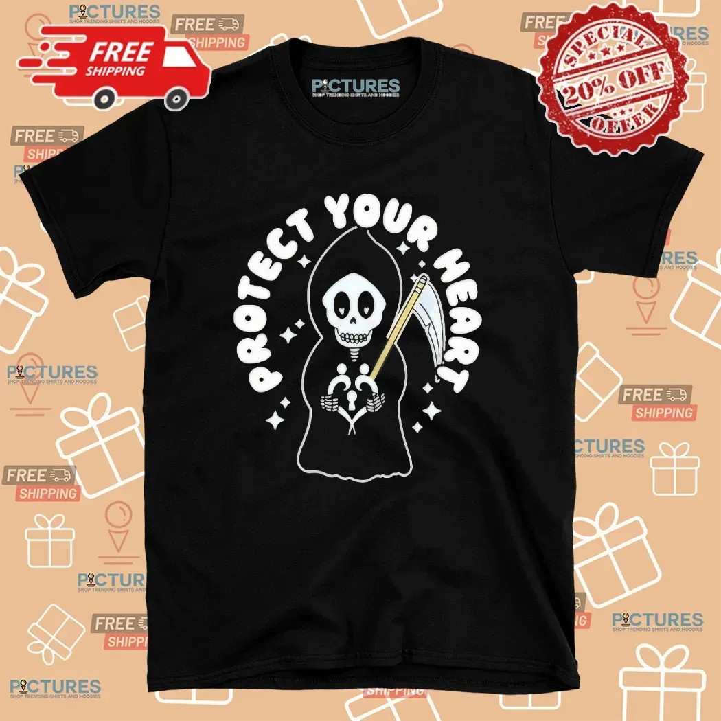 Reaper Protect Your Heart Grim T Shirt