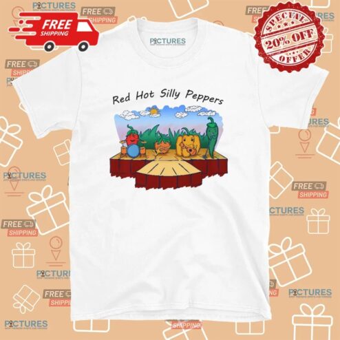 Red Hot Silly Peppers Band T Shirt