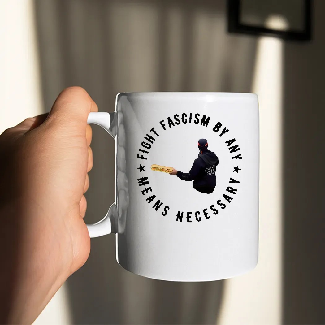 Resist DC Sandwich Fight Fascism By Any Means Necessary T Shirt