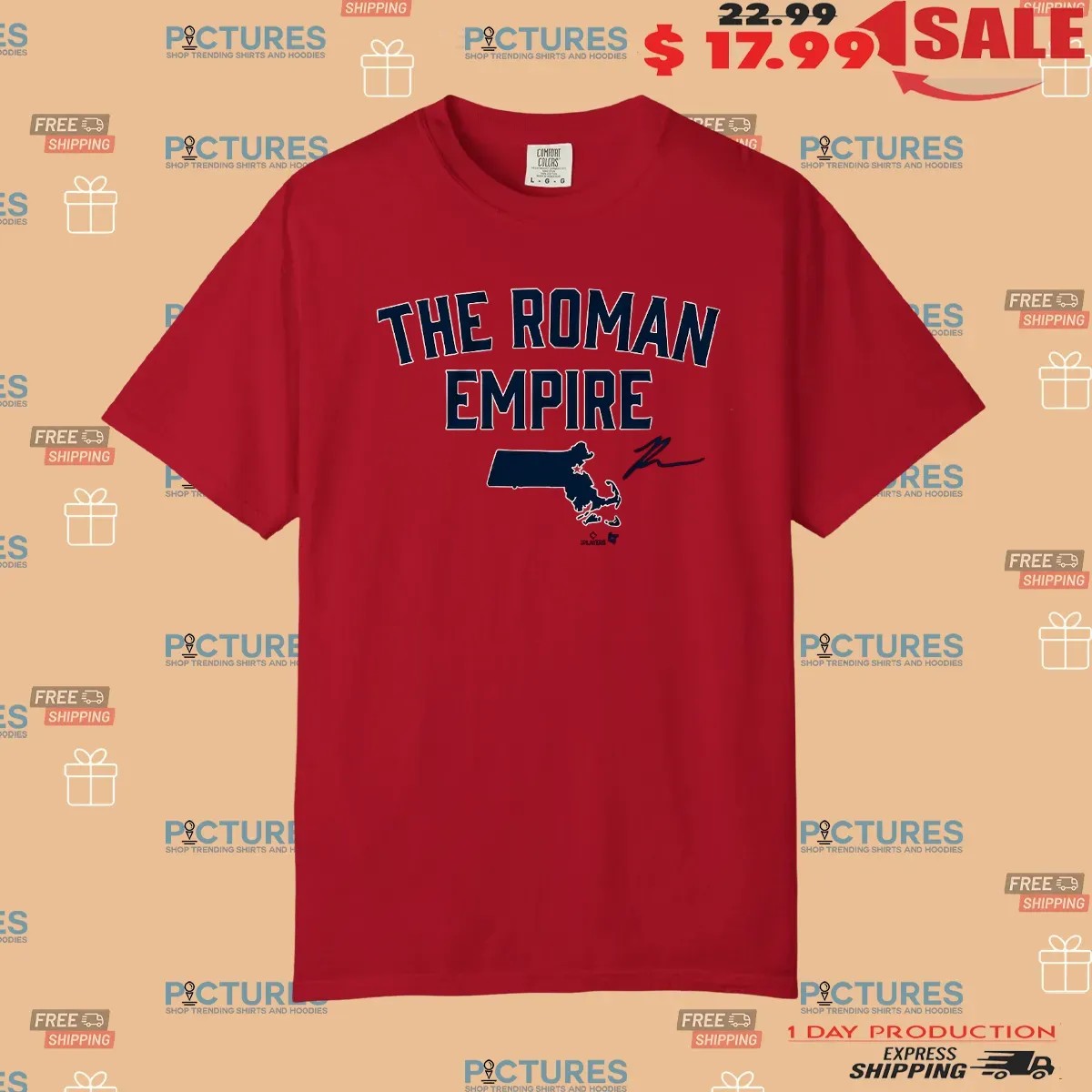 Roman Anthony State of the Roman Empire Signature T Shirt