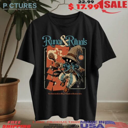 Runes And Rituals The Intermediate Mage's Guide To Shadow Arts T Shirt