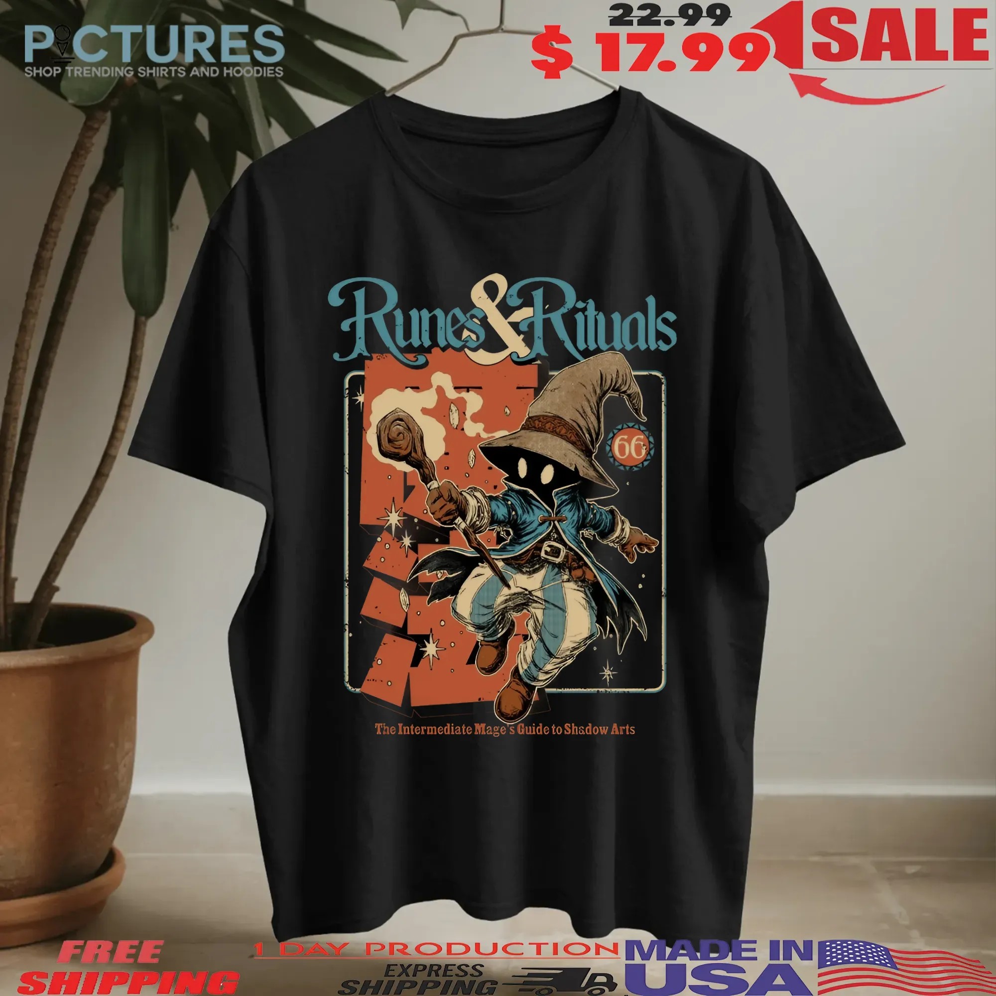 Runes And Rituals The Intermediate Mage's Guide To Shadow Arts T Shirt