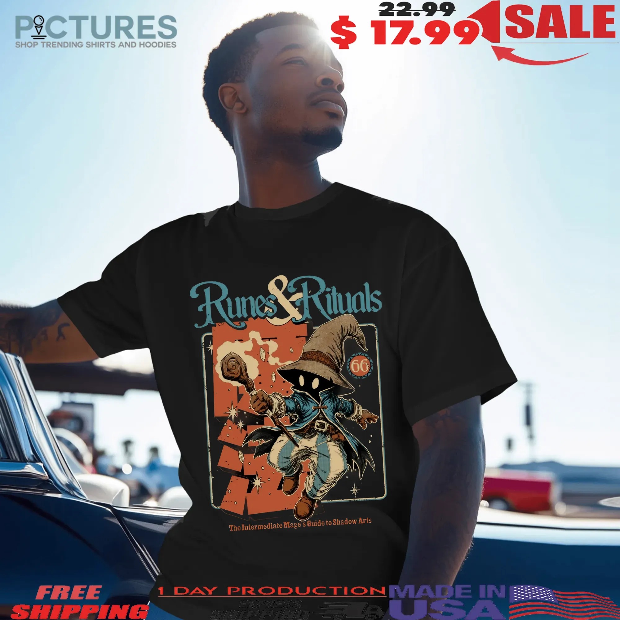 Runes And Rituals The Intermediate Mage's Guide To Shadow Arts T Shirt