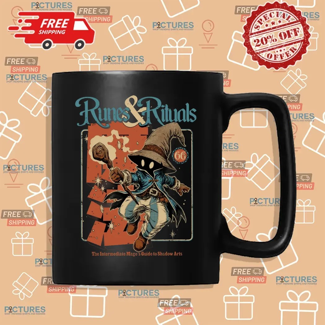 Runes And Rituals The Intermediate Mage's Guide To Shadow Arts T Shirt