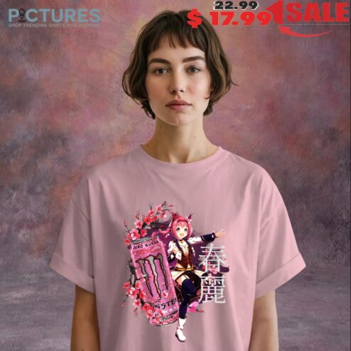 Ryan Gosling Haru Urara Monster Energy Sakura Anime T Shirt