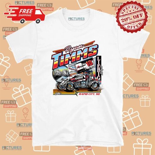 Ryan Timms 10 Citgard Rapid City SD Liebig Motorsports T Shirt