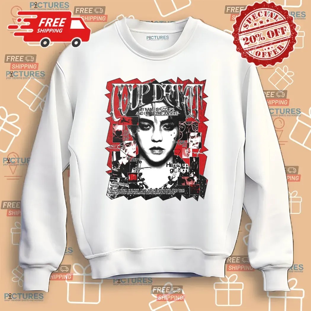 S.Coups SEVENTEEN Defeat My Name Is S.Coups And I Rule The Jungle Hand Up Get High T Shirt