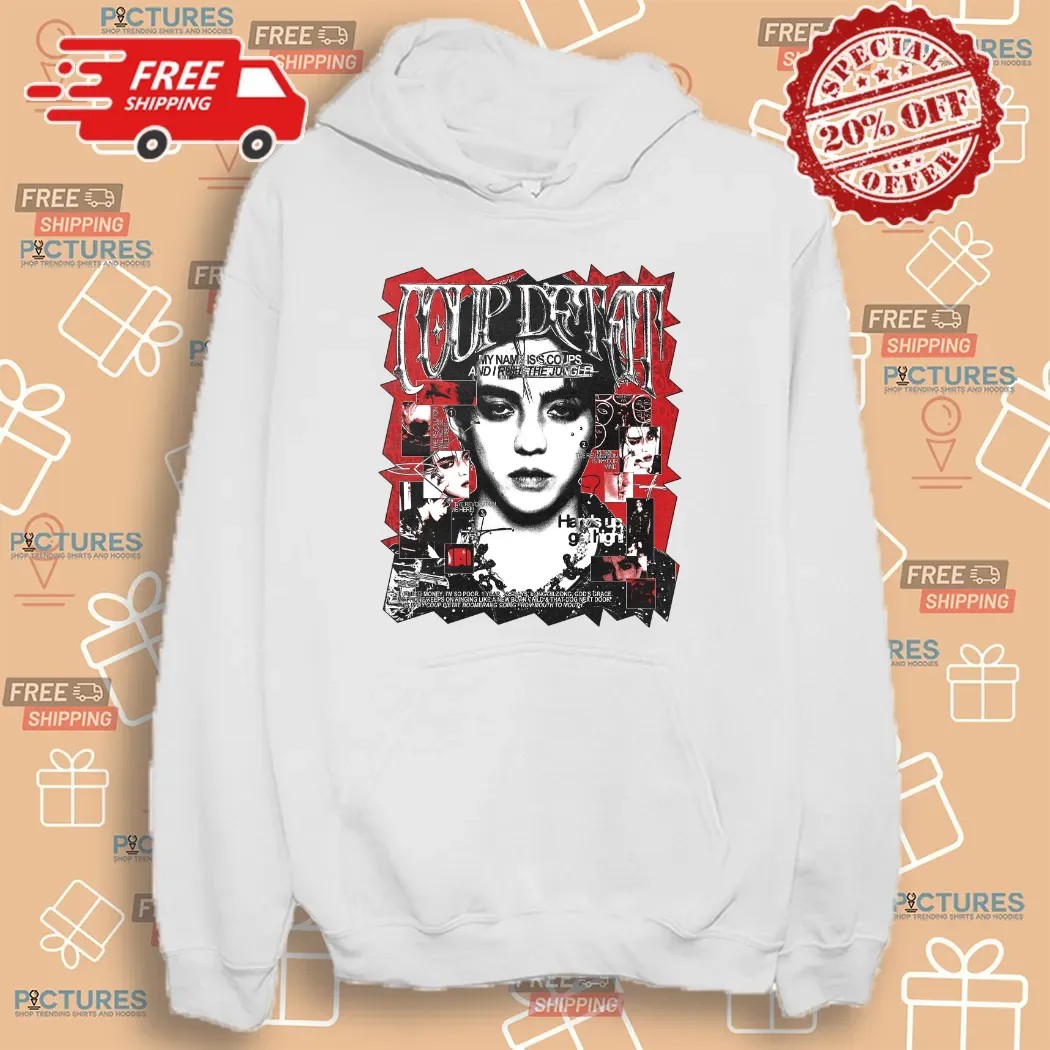 S.Coups SEVENTEEN Defeat My Name Is S.Coups And I Rule The Jungle Hand Up Get High T Shirt