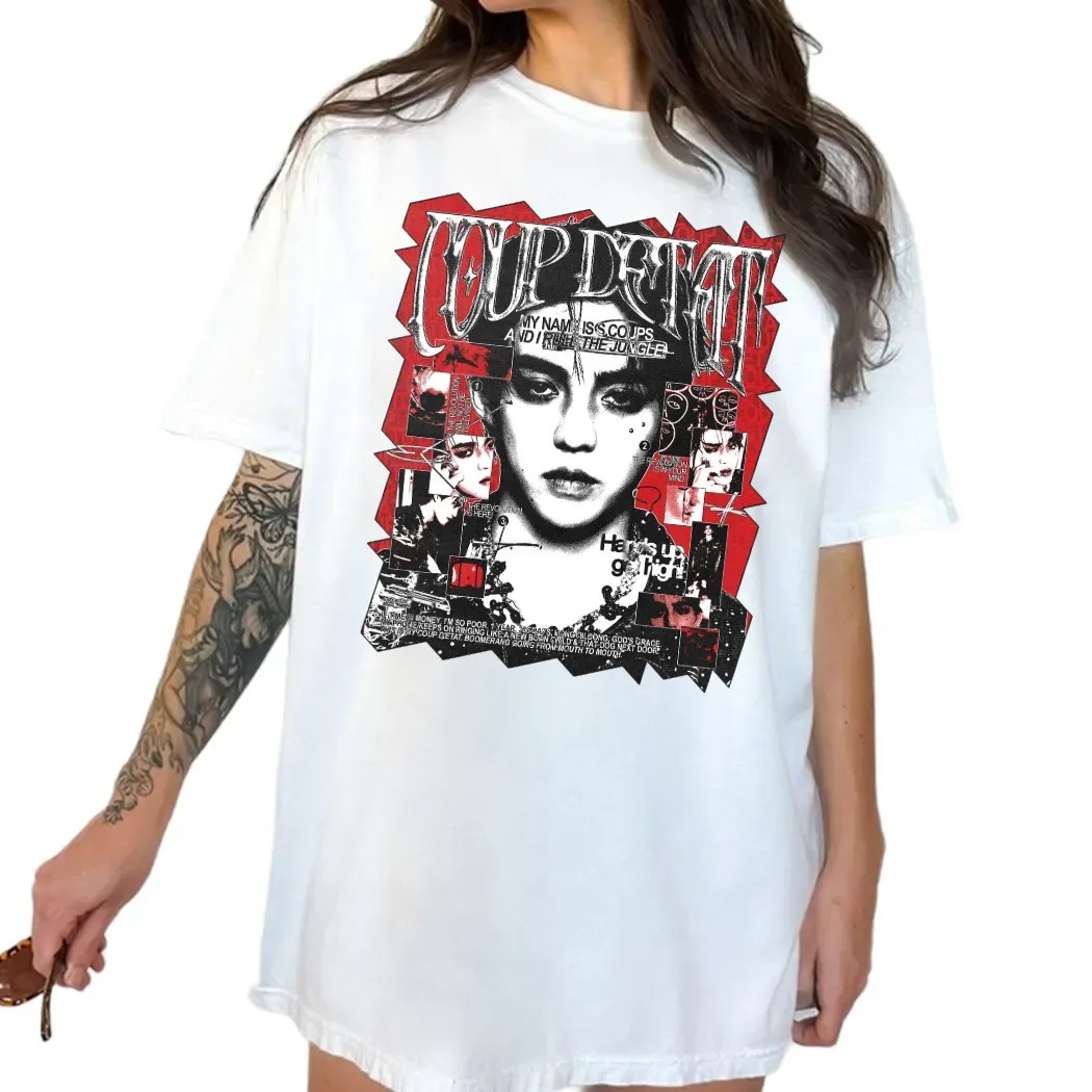 S.Coups SEVENTEEN Defeat My Name Is S.Coups And I Rule The Jungle Hand Up Get High T Shirt
