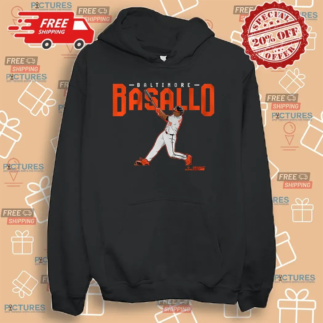 Samuel Basallo Baltimore Orioles Baseball Slugger Swing T Shirt