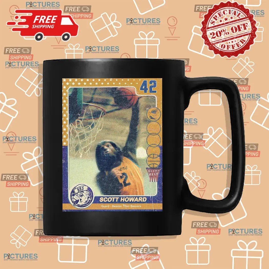 Scott Howard Teen Wolf Trading Card Guard Beacon Town Beaver T Shirt