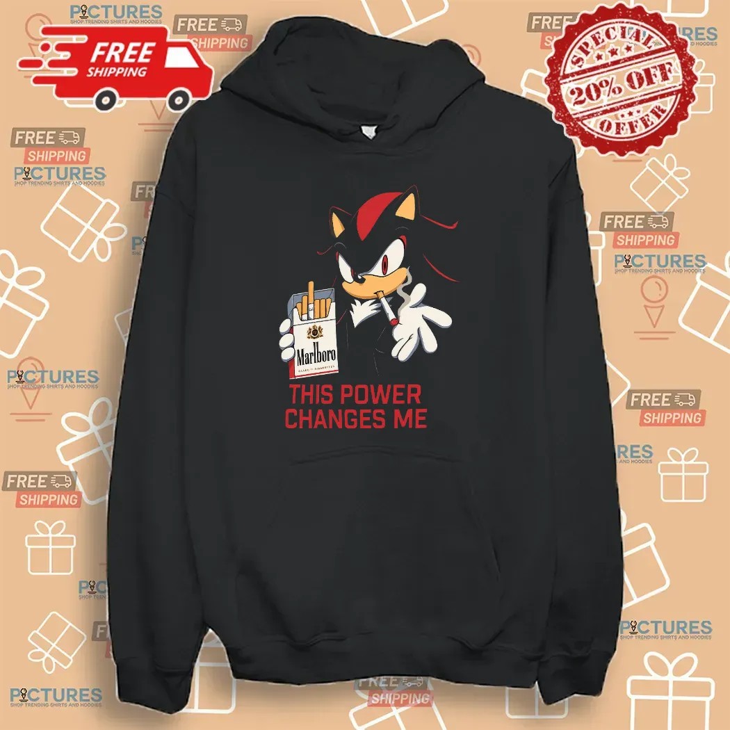 Shadow Smoking Marlboro This Power Changes Me Ver 2 T Shirt