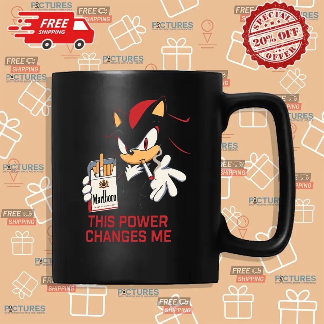 Shadow Smoking Marlboro This Power Changes Me Ver 2 T Shirt