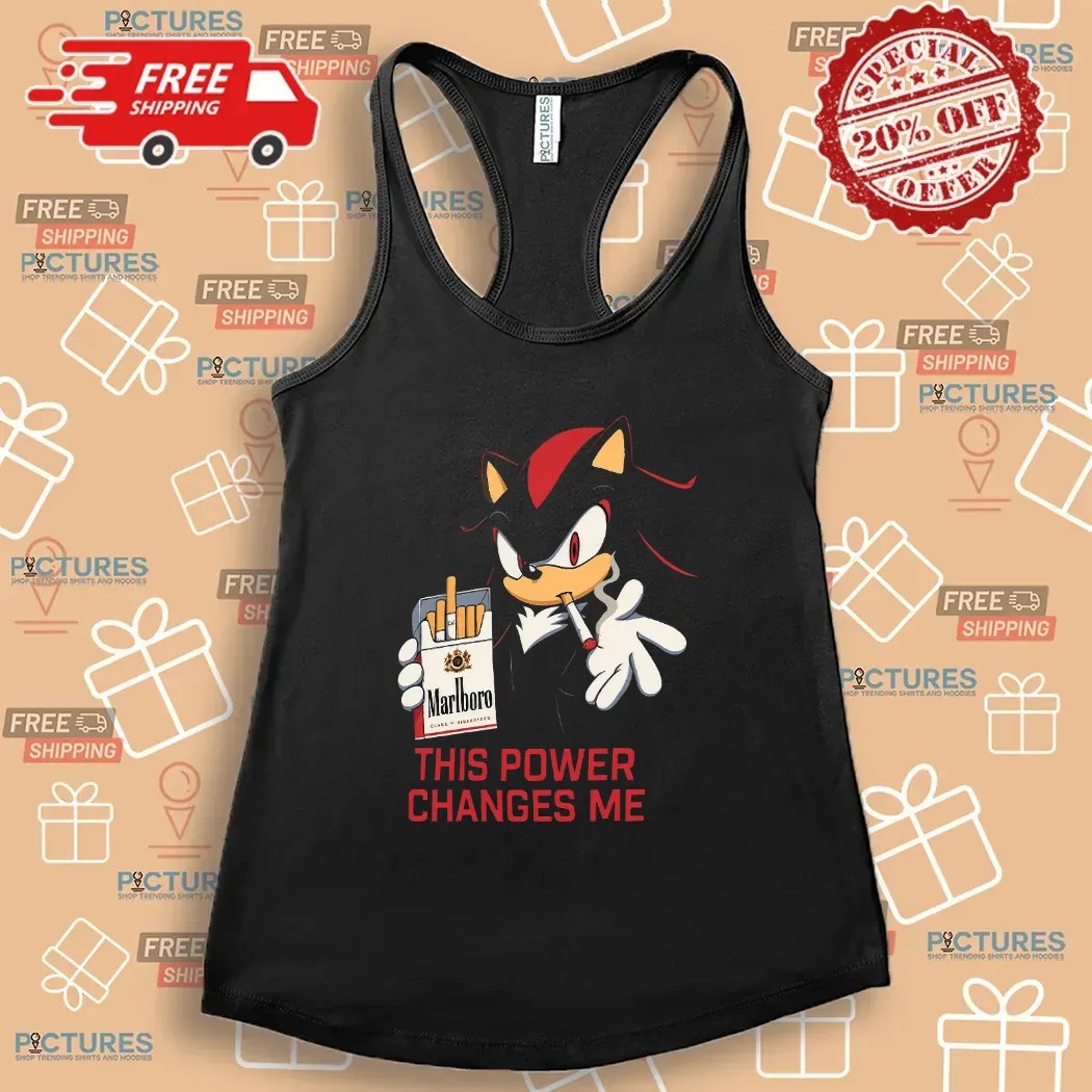 Shadow Smoking Marlboro This Power Changes Me Ver 2 T Shirt