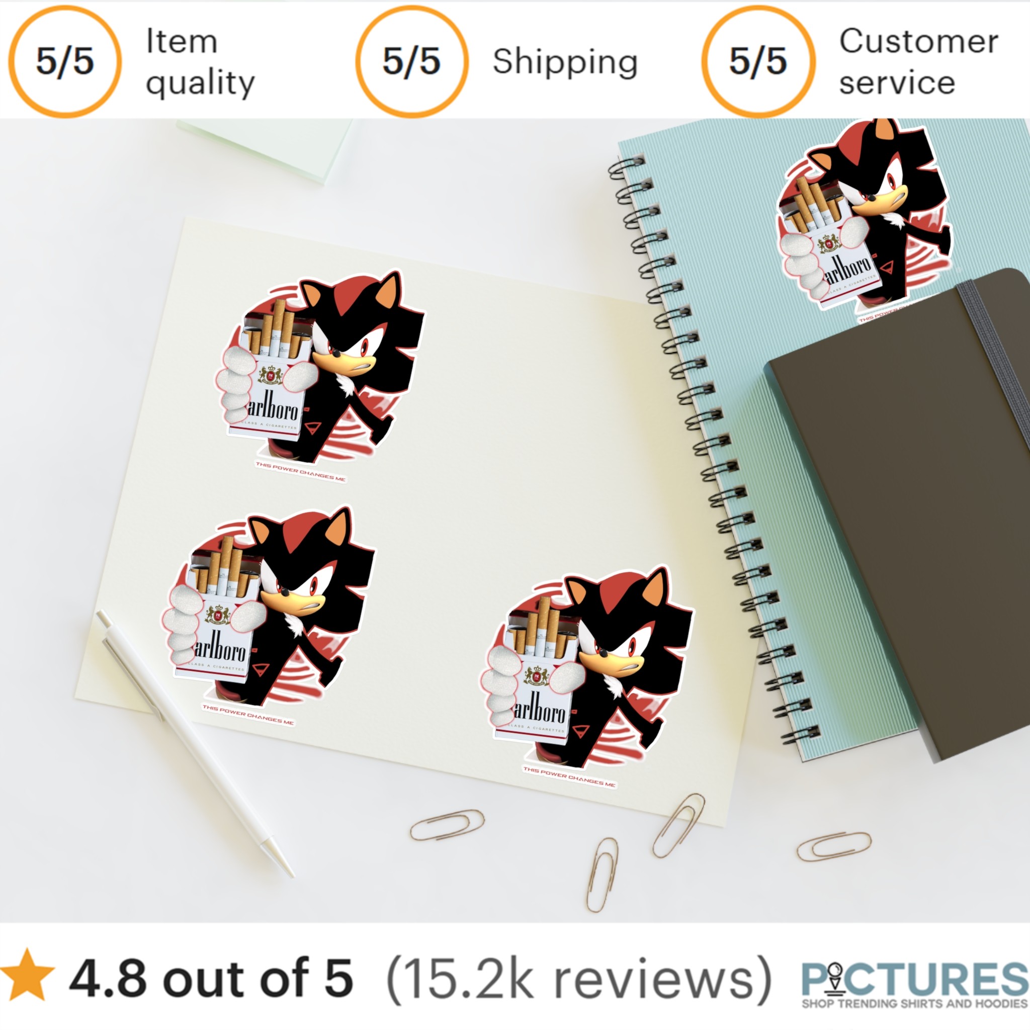 Shadow The Hedgehog Marlboro Ultimate Power This Power Changes Me Sticker Sheet Shadow The Hedgehog Marlboro Ultimate Power This Power Changes Me Sticker Sheet