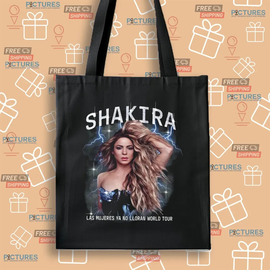Shakira Las Mujeres Ya No Lloran World Tour 2025 T Shirt