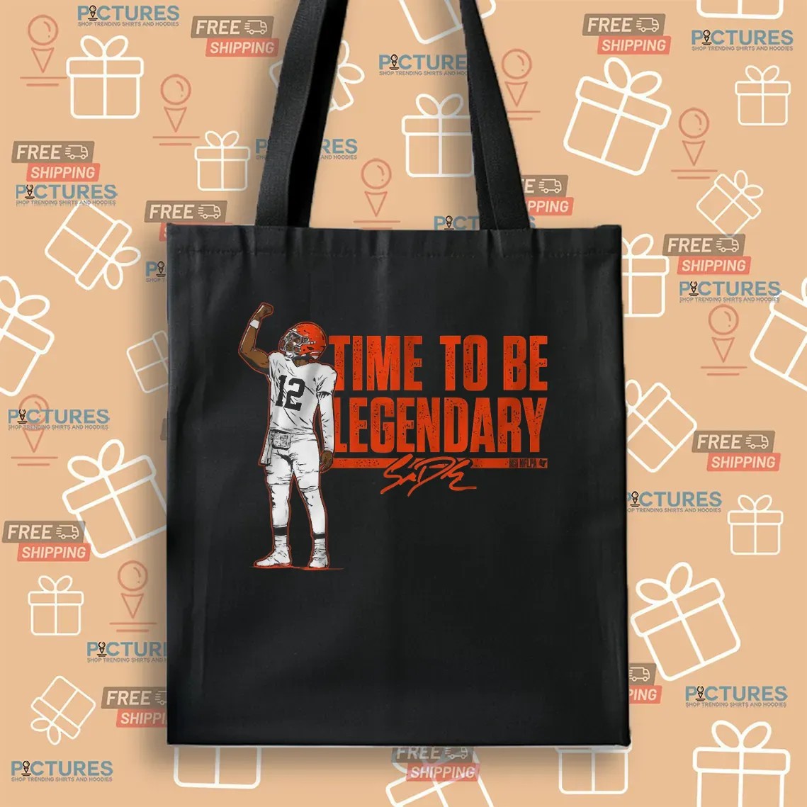 Shedeur Sanders Cleveland Browns Time To Be Legendary Signature T Shirt