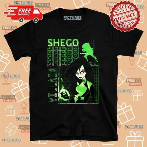 Shego Kim Possible Neon Villain Graphic T Shirt
