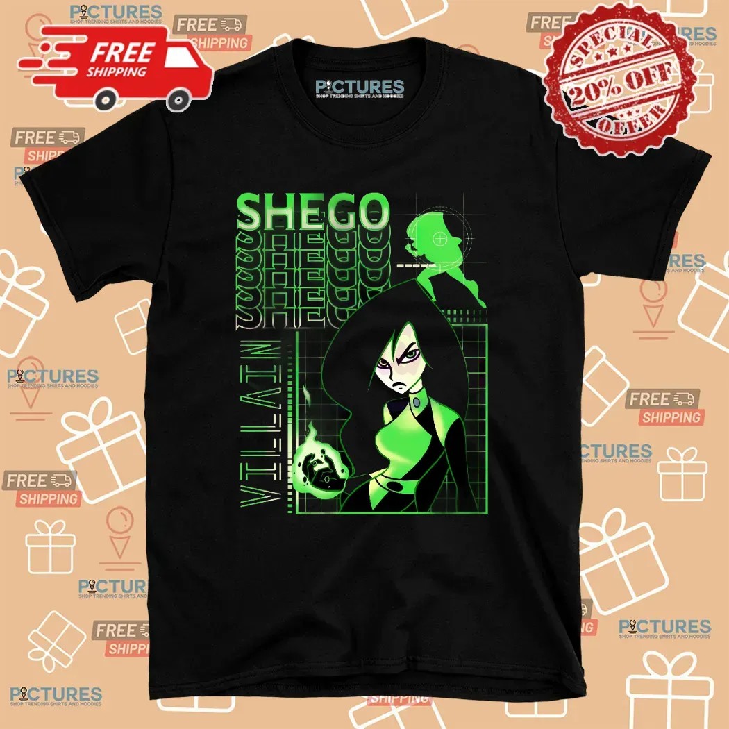 Shego Kim Possible Neon Villain Graphic T Shirt Shego Kim Possible Neon Villain Graphic T Shirt
