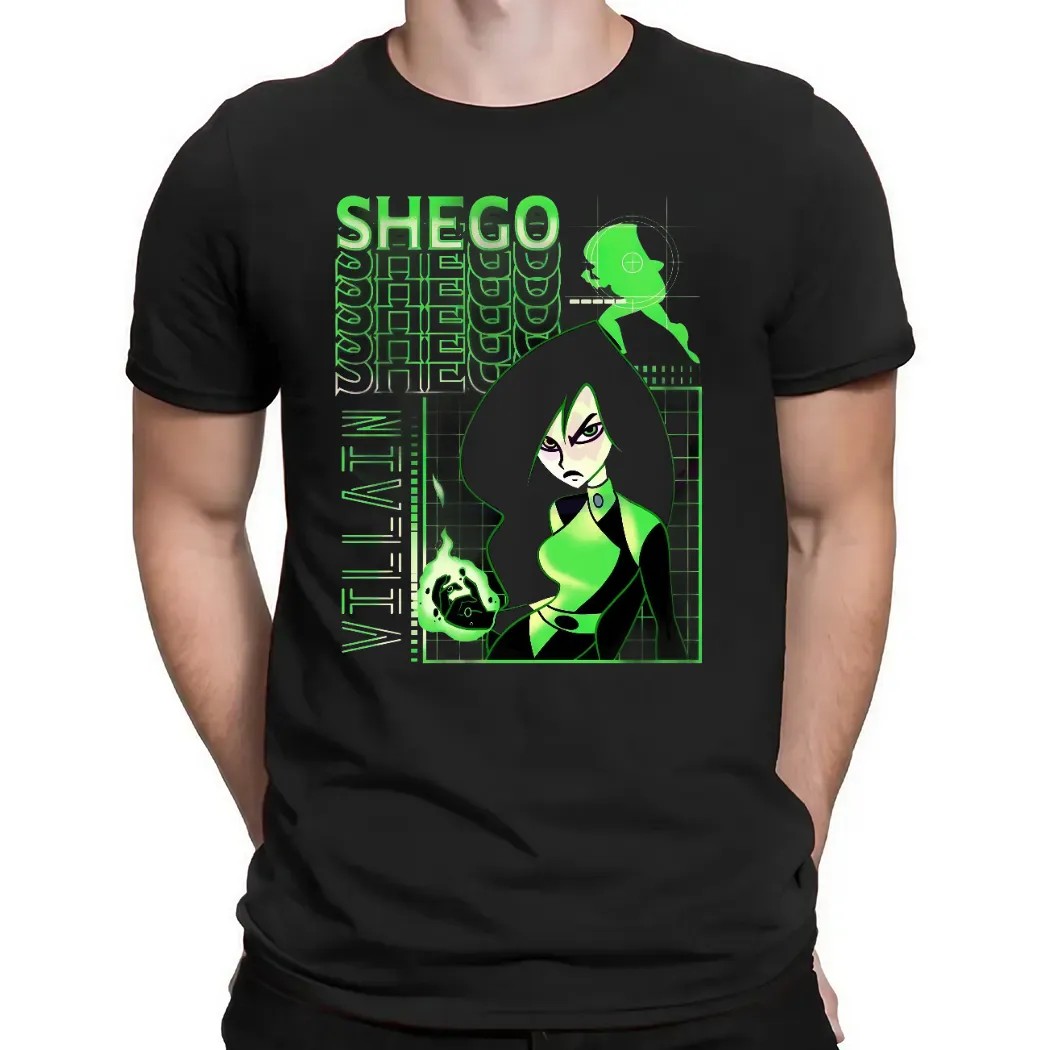 Shego Kim Possible Neon Villain Graphic T Shirt Shego Kim Possible Neon Villain Graphic T Shirt