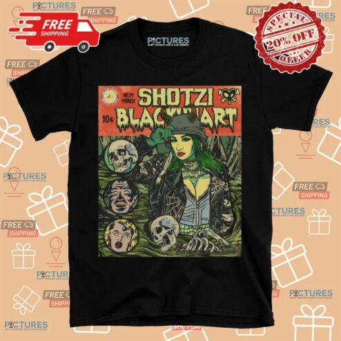 Shotzi Comic Cover Graphic T Shirt
