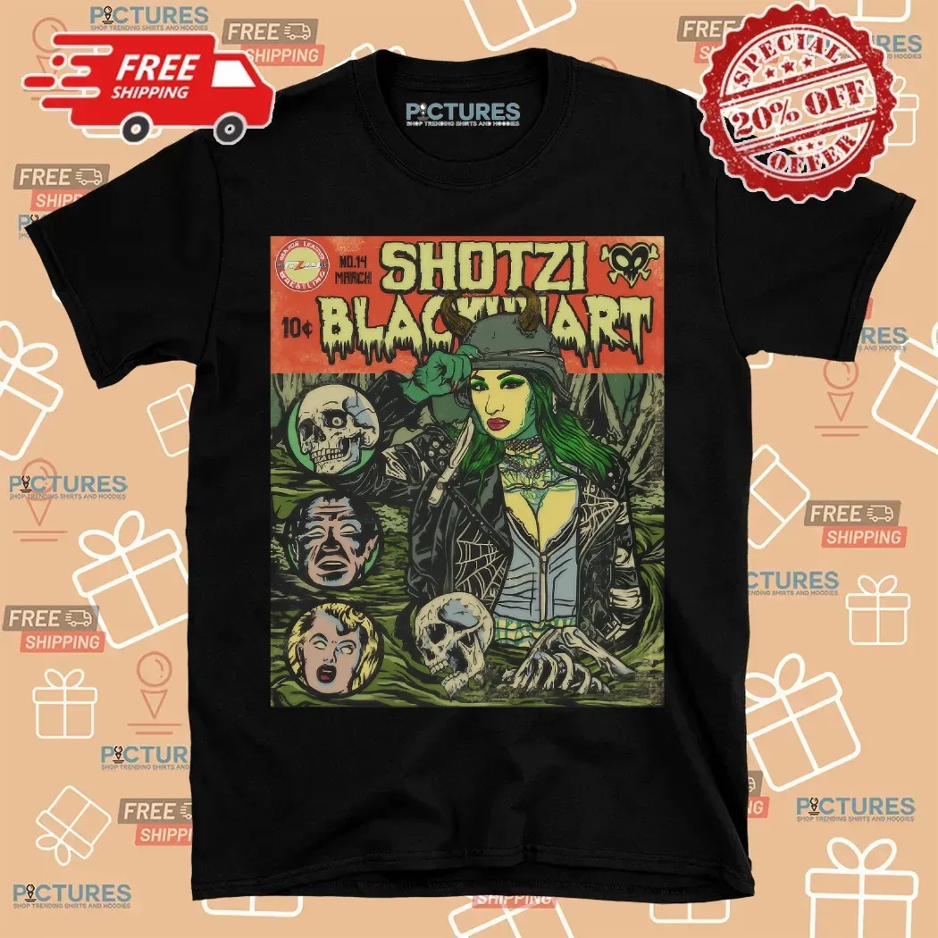 Shotzi Comic Cover Graphic T Shirt
