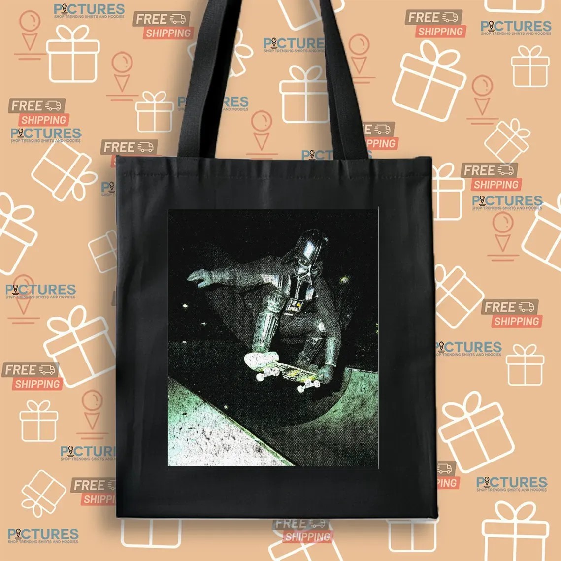 Skateboarding Darth Vader Ollie To The Darkside T Shirt Skateboarding Darth Vader Ollie To The Darkside T Shirt