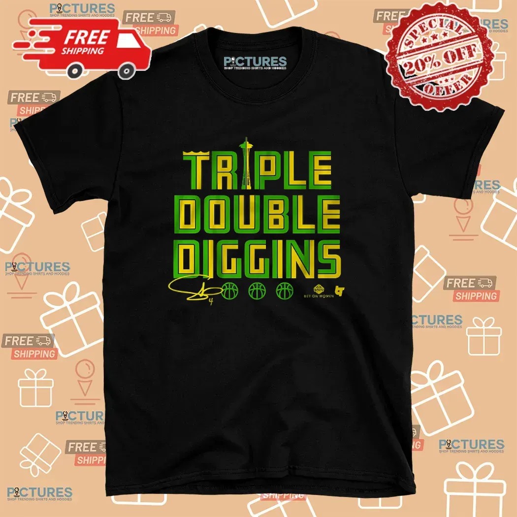 Skylar Diggins Triple Double Diggins T Shirt
