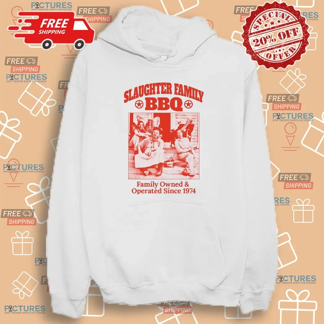 Slaughter Family BBQ Family Owned And Operated Since 1974 Graphic T Shirt Slaughter Family BBQ Family Owned And Operated Since 1974 Graphic T Shirt