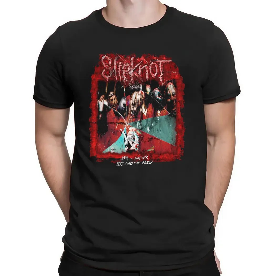 Slipknot Self Titled Track List 1999 Forever Here Comes The Pain T Shirt