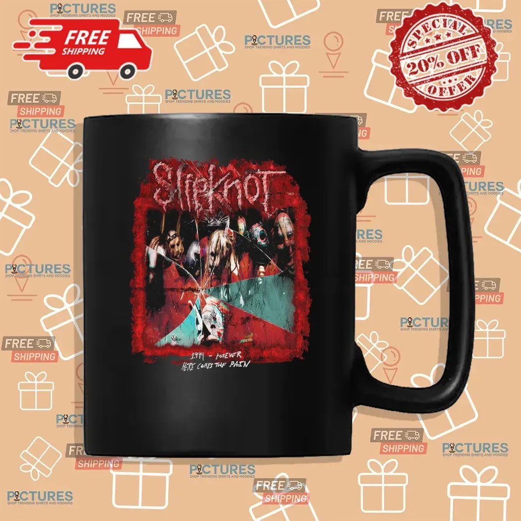 Slipknot Self Titled Track List 1999 Forever Here Comes The Pain T Shirt