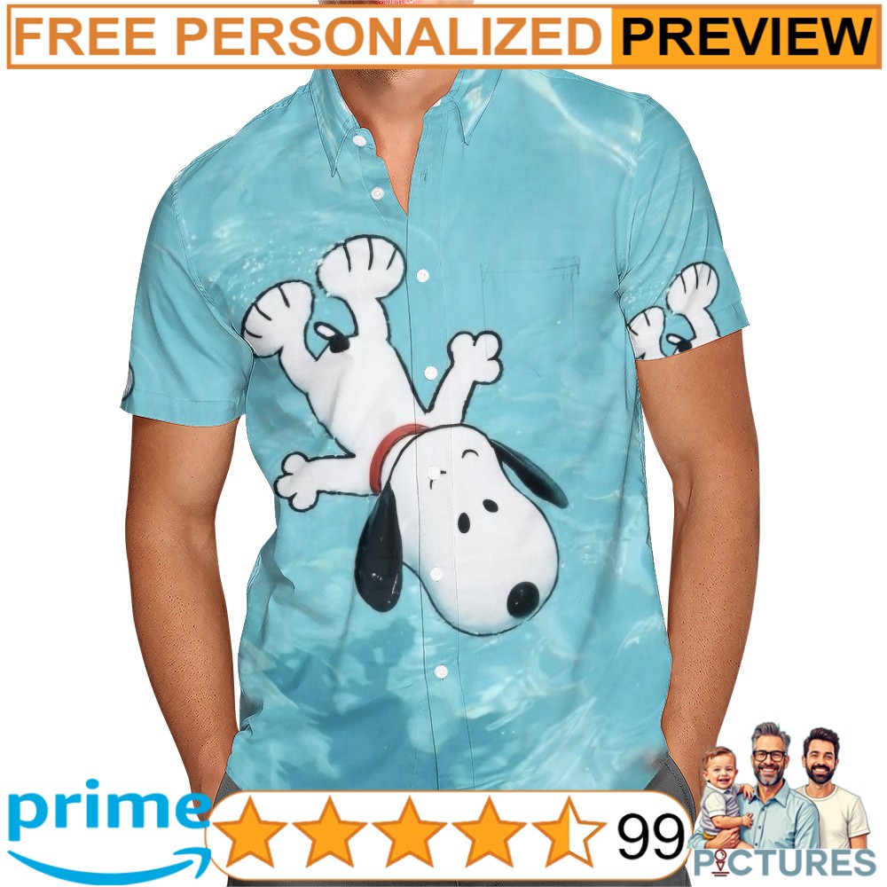 Snoopy The Peanuts Floating Chill Summer 3D All Over Print Shirt Snoopy The Peanuts Floating Chill Summer 3D All Over Print Shirt