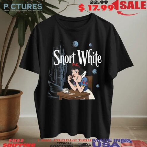 Snort White Snow White Meme T Shirt