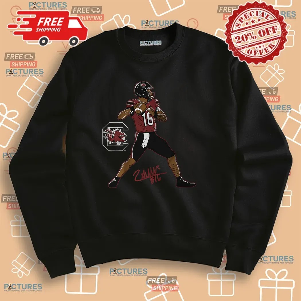 South Carolina Football LaNorris Sellers Superstar Pose Signature T Shirt