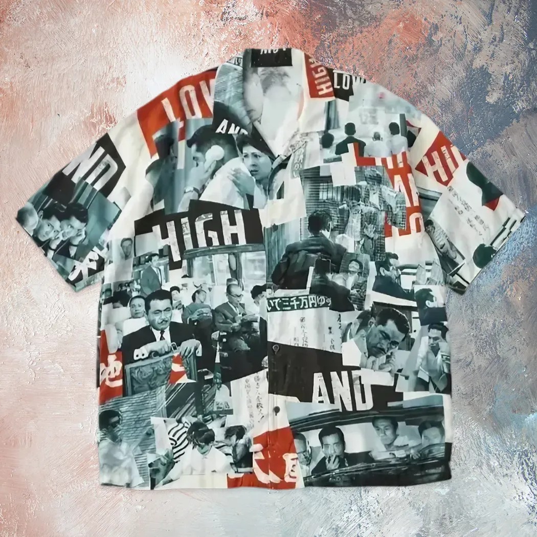 Spike Lee Wearing Akira Kurosawa High And Low Porter Classic X Heaven And Hell Customized 3D All Over Print Shirt Spike Lee Wearing Akira Kurosawa High And Low Porter Classic X Heaven And Hell Customized 3D All Over Print Shirt