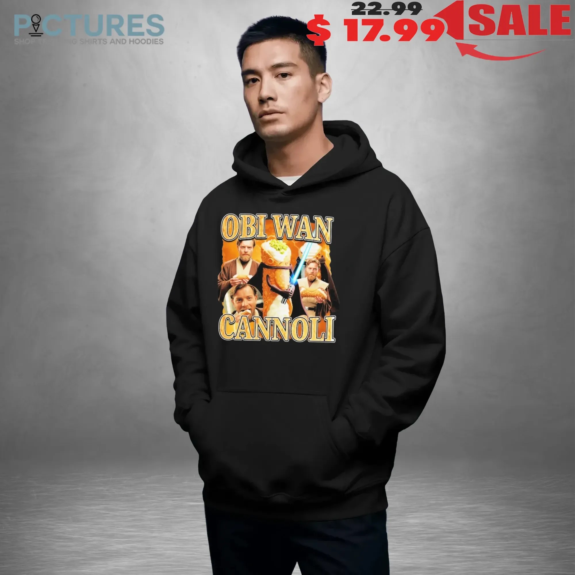 Star Wars Obi Wan Cannoli Vintage Bootleg T Shirt