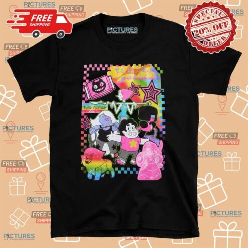 Steven Universe Love Yourself Glitter Print T Shirt