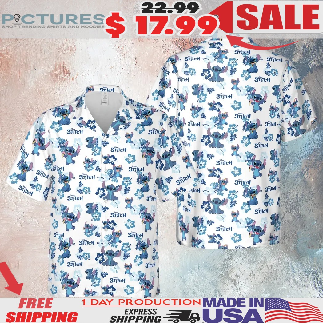 Stitch Aloha Floral Hawaiian Summer Beach Disney Hawaii Shirt Stitch Aloha Floral Hawaiian Summer Beach Disney Hawaii Shirt