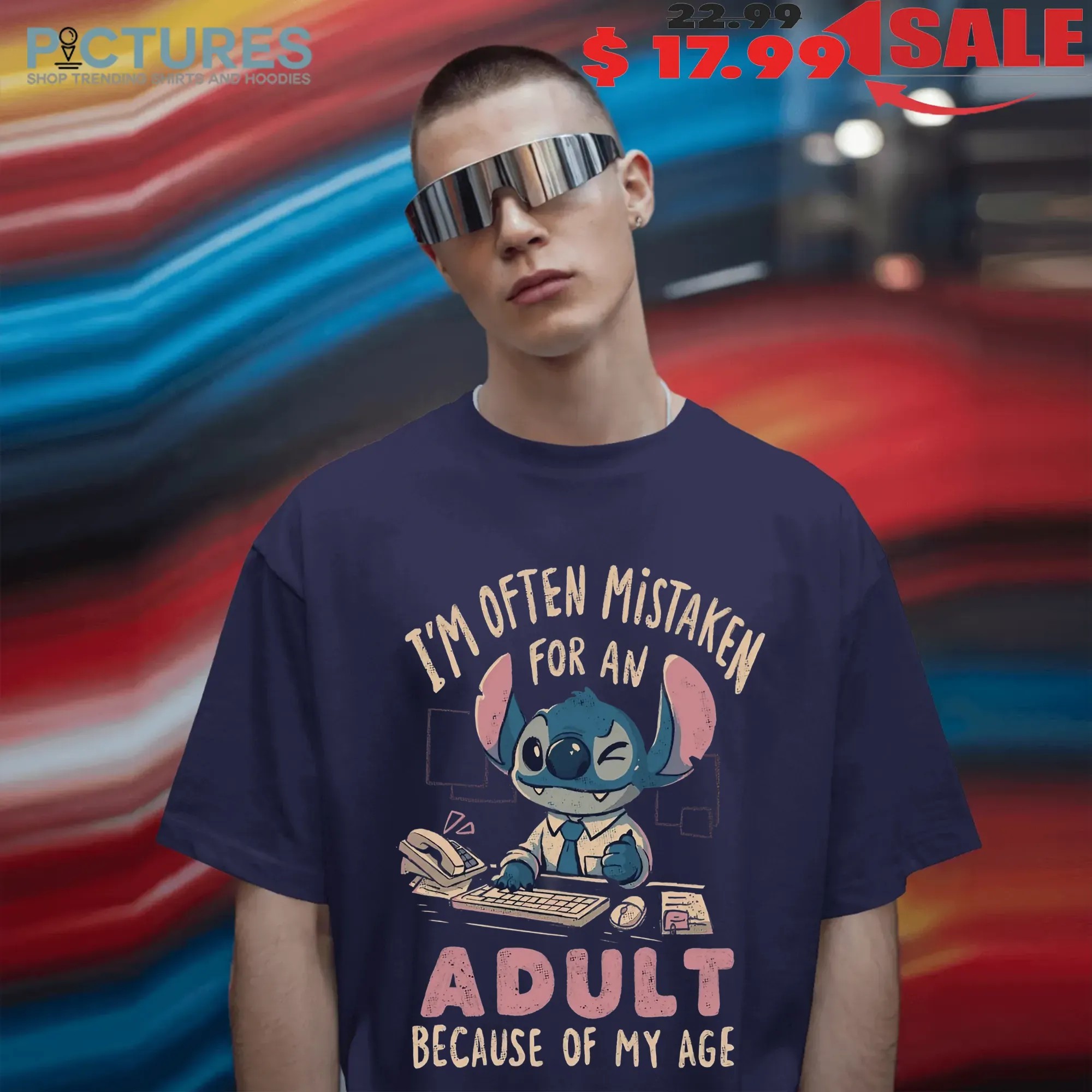 Stitch Often Mistaken For An Adult Because Of My Age T Shirt