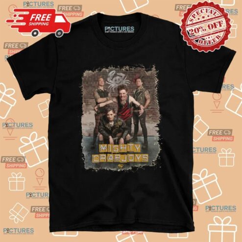 Superman 2025 Movie Mighty Crabjoys Faded T Shirt