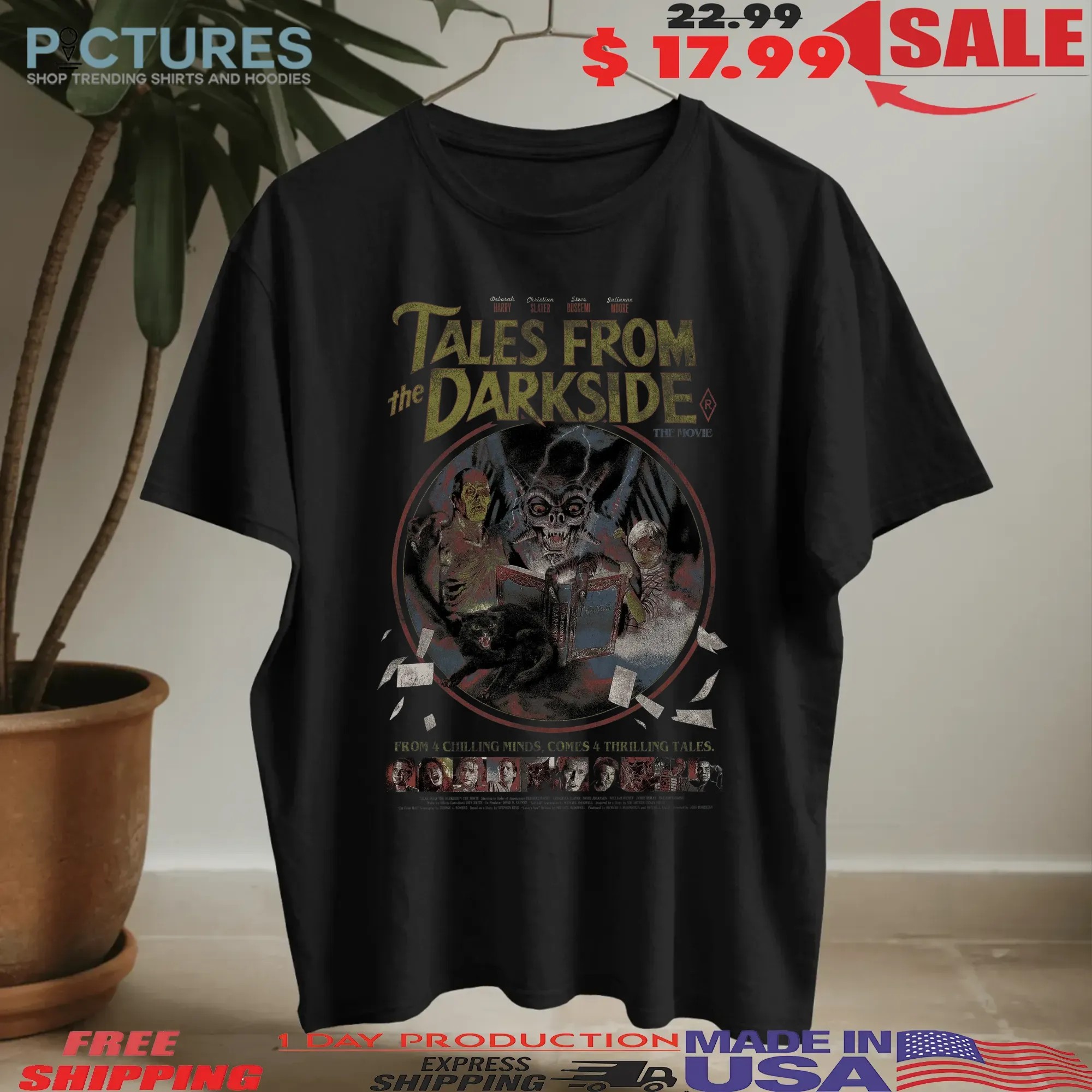 Tales From The Darkside The Movie From 4 Chilling Minds Comes 4 Thrilling Tales T Shirt