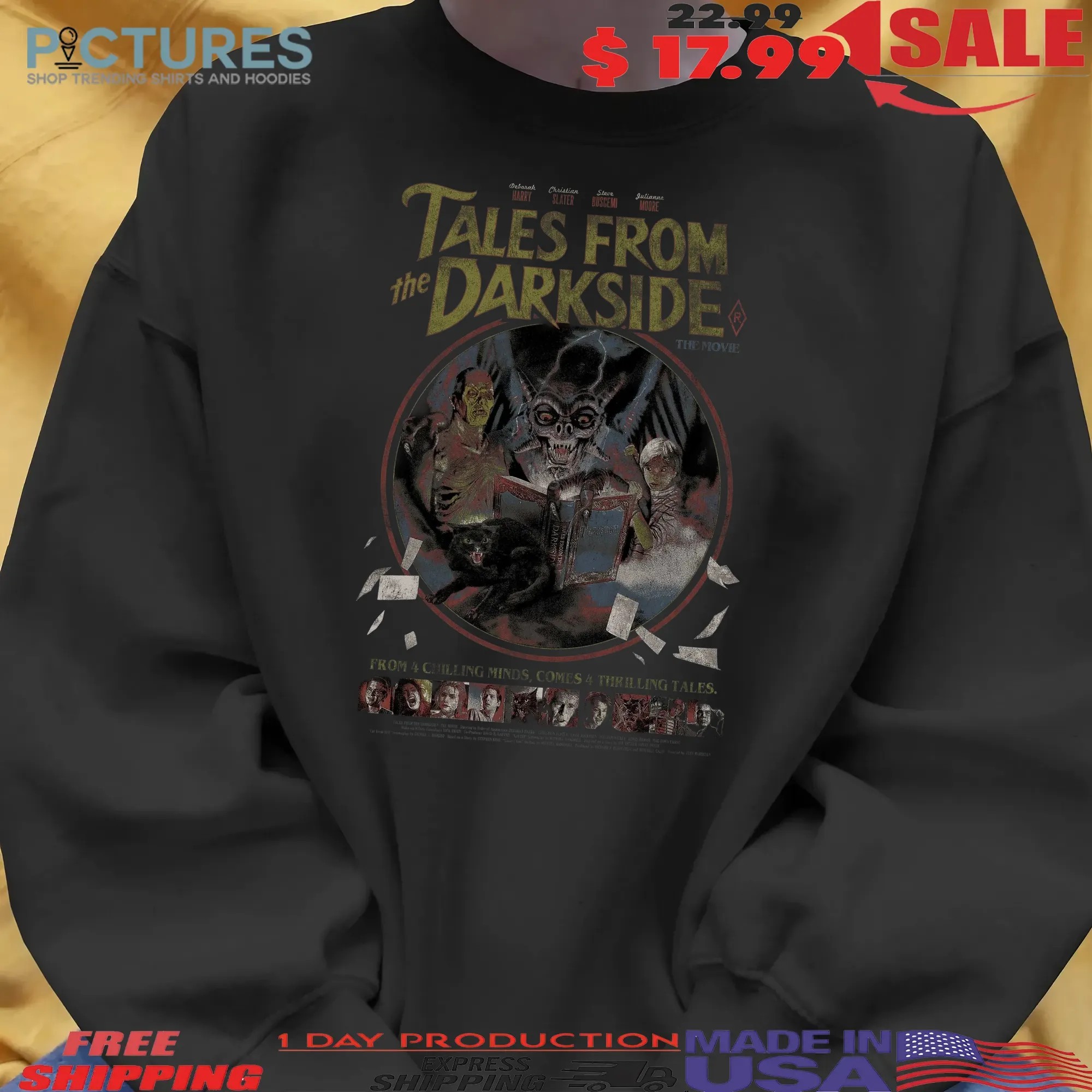 Tales From The Darkside The Movie From 4 Chilling Minds Comes 4 Thrilling Tales T Shirt