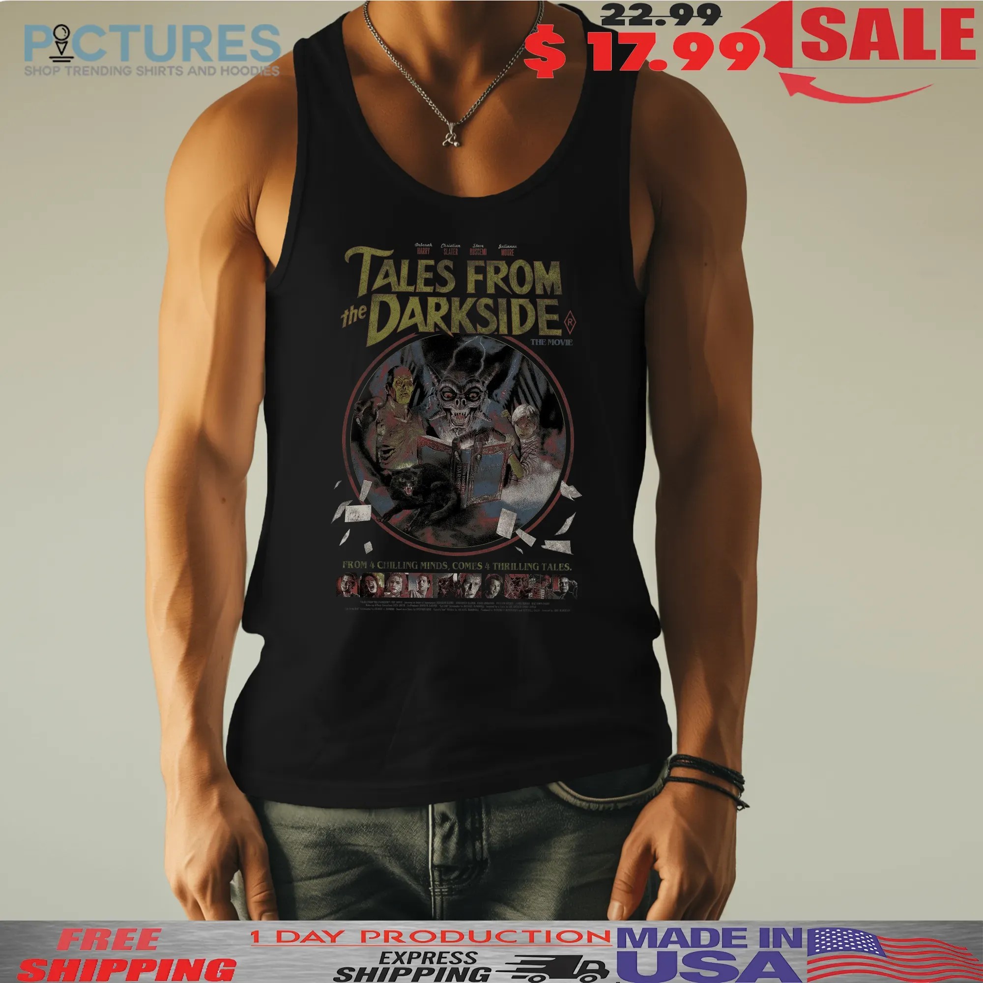 Tales From The Darkside The Movie From 4 Chilling Minds Comes 4 Thrilling Tales T Shirt